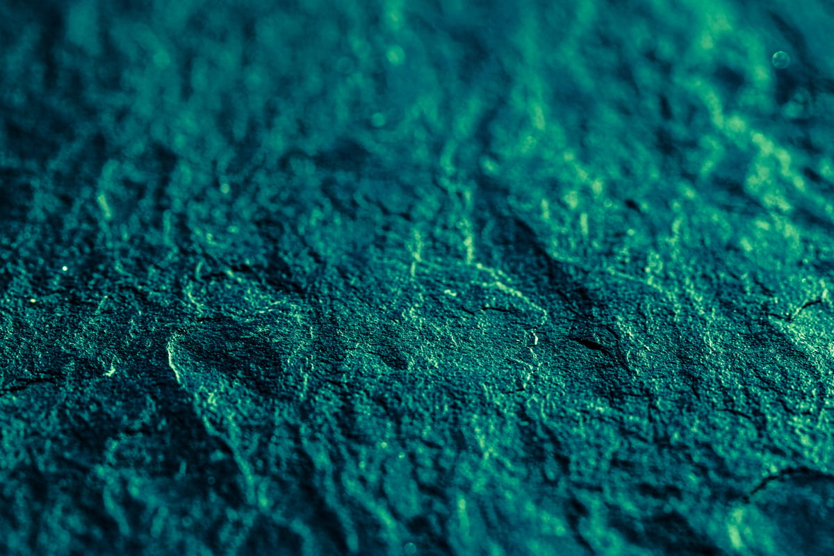 Emerald Green Stone Texture as Abstract Background, Design Material and Textured Surface